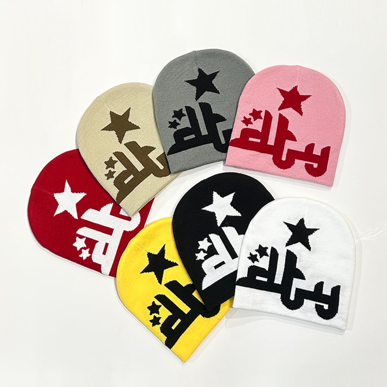 Шапка-біні Ldabrye Y2K, М'яка та дихаюча в'язана, фото №5