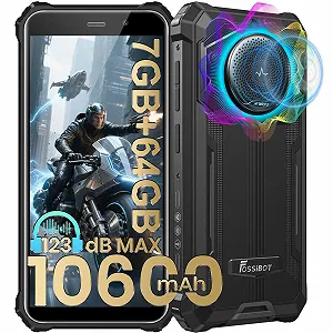 Защищенный смартфон FOSSiBOT F101P 10600 мАч 7 GB + 64 GB 5.45 дюймов 24 MP 4G Dual SIM Black - Фото 1