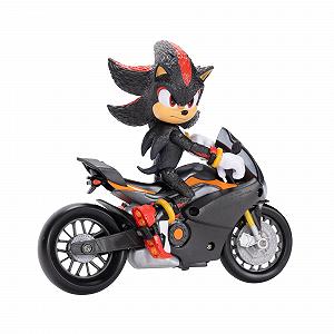 Фигурка подвижная Shadow из фильма Соник 3, 15.2 см, черная + мотоцикл Shadow Jakks Pacific synthetic.ua - Фото 1