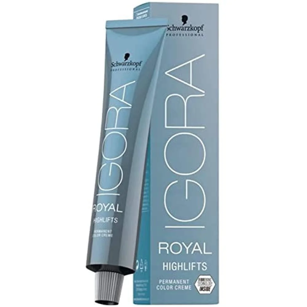 Фарба для волосся Schwarzkopf Professional Igora Royal Highlifts 10-21 Ultrablond Попелястий Cendre, фото №1 Фарба для волосся Schwarzkopf Professional Igora Royal Highlifts 10-21 Ultrablond Попелястий Cendre, фото №1