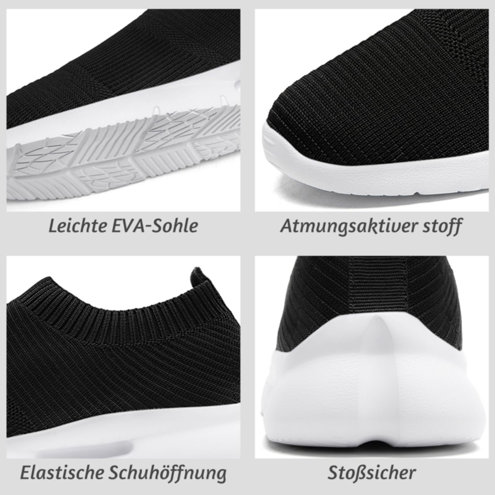 Кросівки JUEQIBAA Без шнурків Чоловічі спортивні кросівки, фото №5 Кросівки JUEQIBAA Без шнурків Чоловічі спортивні кросівки, фото №5