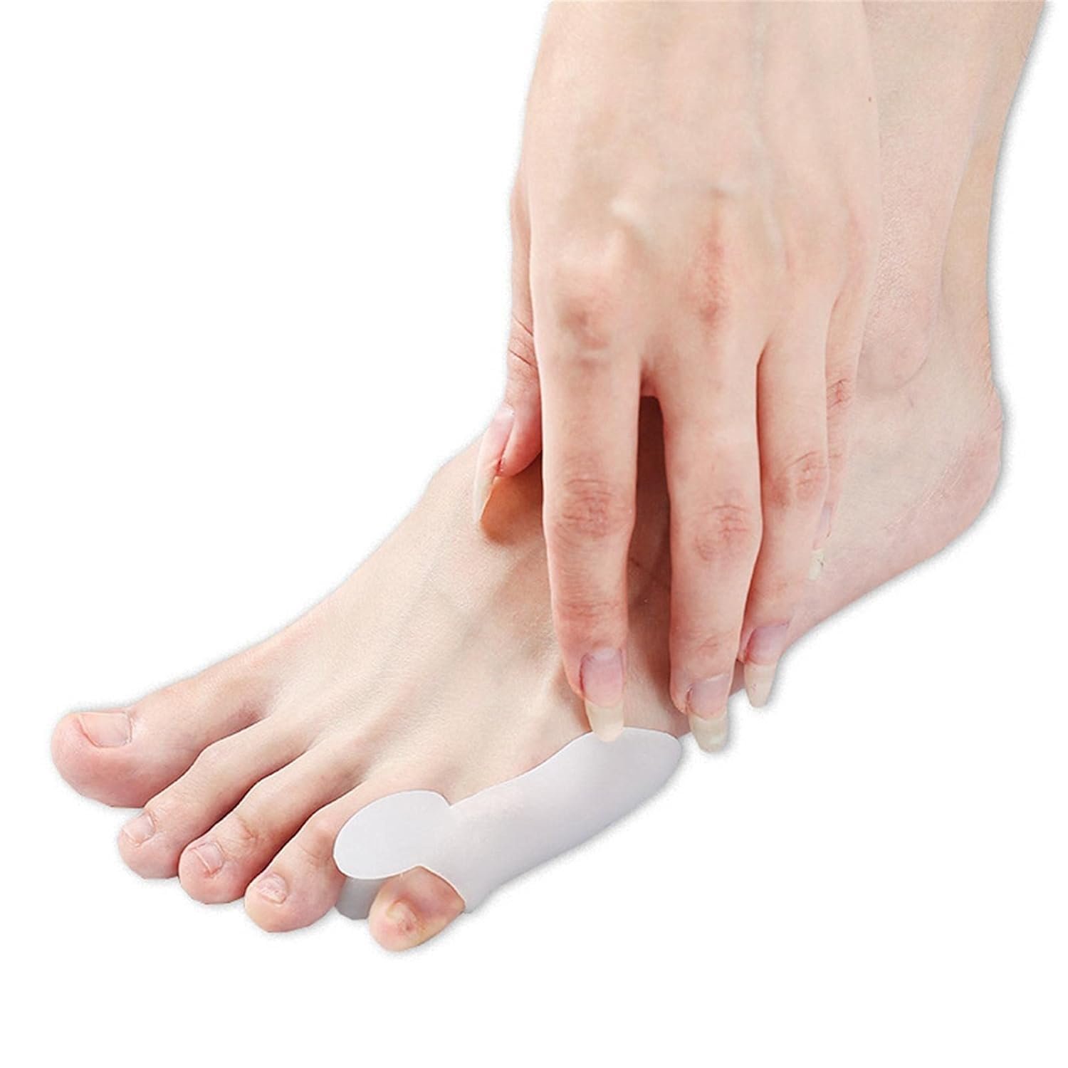 Роздільник для пальців Hallux Valgus Correction Gel Hallux Splint Small (12 шт.), фото №3 Роздільник для пальців Hallux Valgus Correction Gel Hallux Splint Small (12 шт.), фото №3