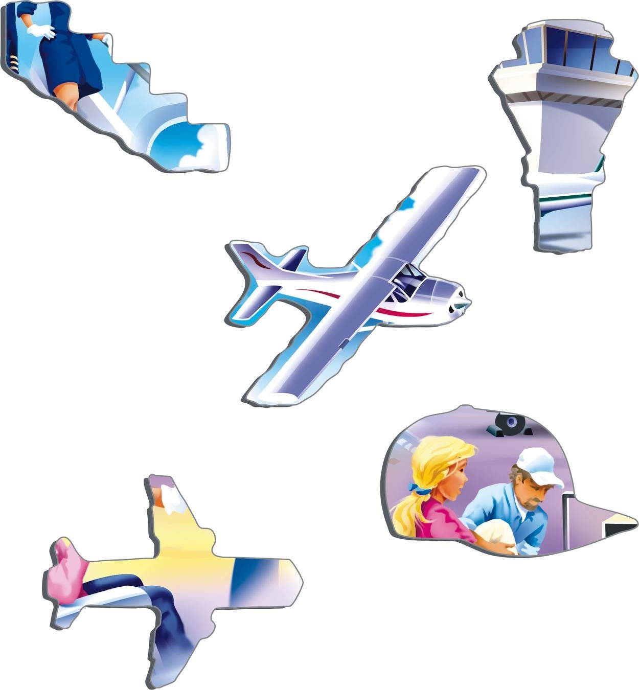 Пазл Larsen Interlocking 30 деталей Multi-Coloured, фото №8