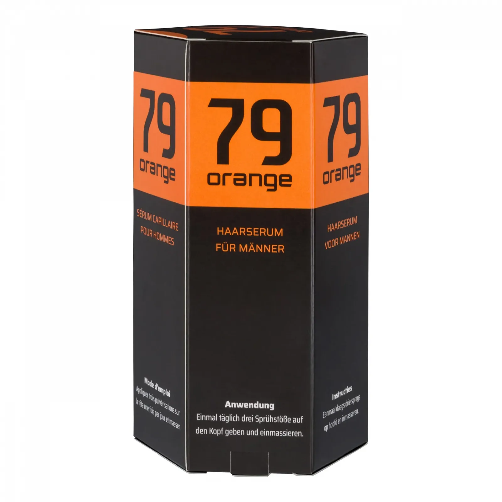 Сироватка для волосся 79orange для чоловіків - для росту, догляду та зміцнення волосся 100 мл, фото №4