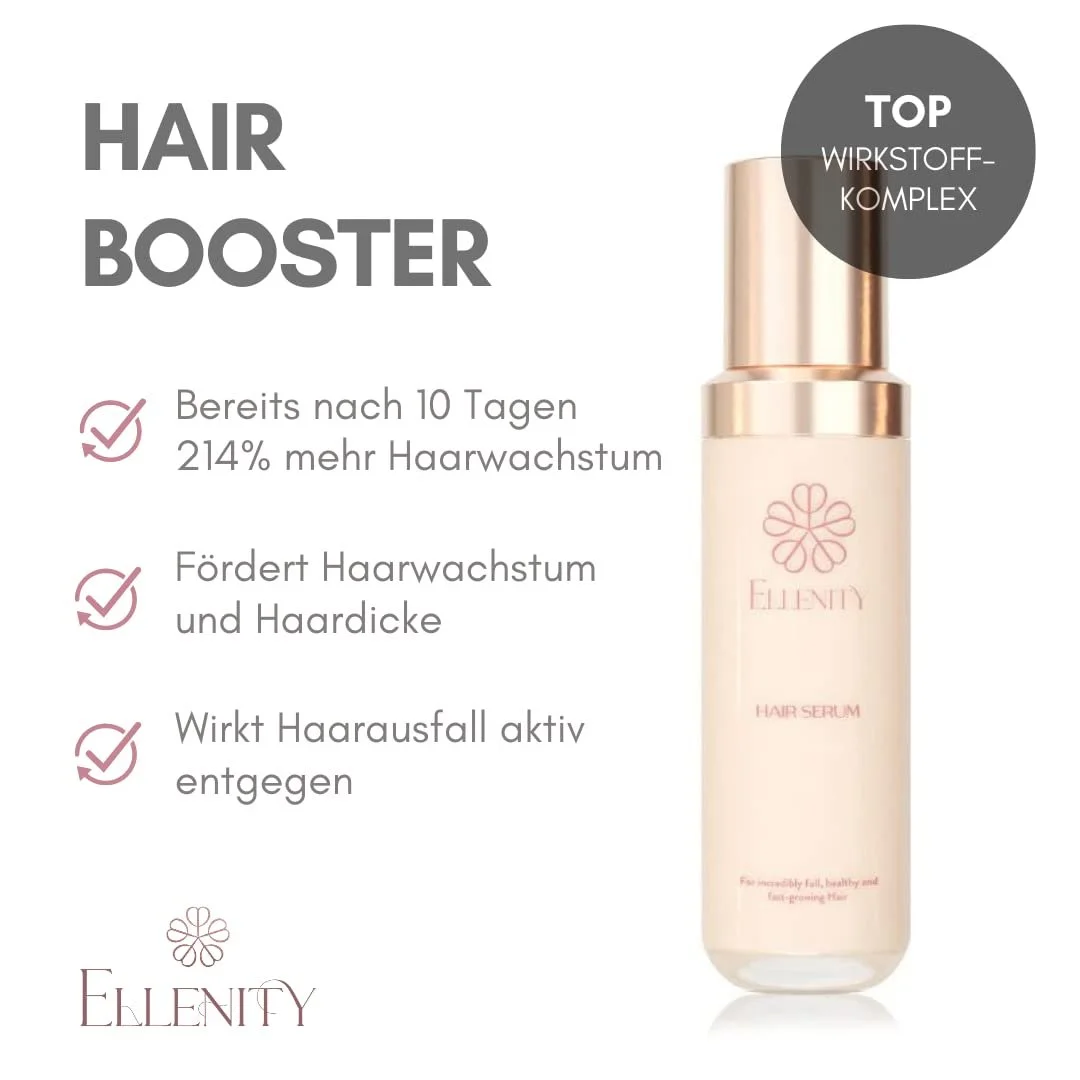 Сироватка для росту волосся Ellenity's Booster з концентрованим комплексом активних інгредієнтів 50 мл, фото №2