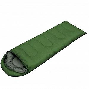 Спальный мешок Warm Comfortable Для взрослых Синий Зеленый - Фото 1