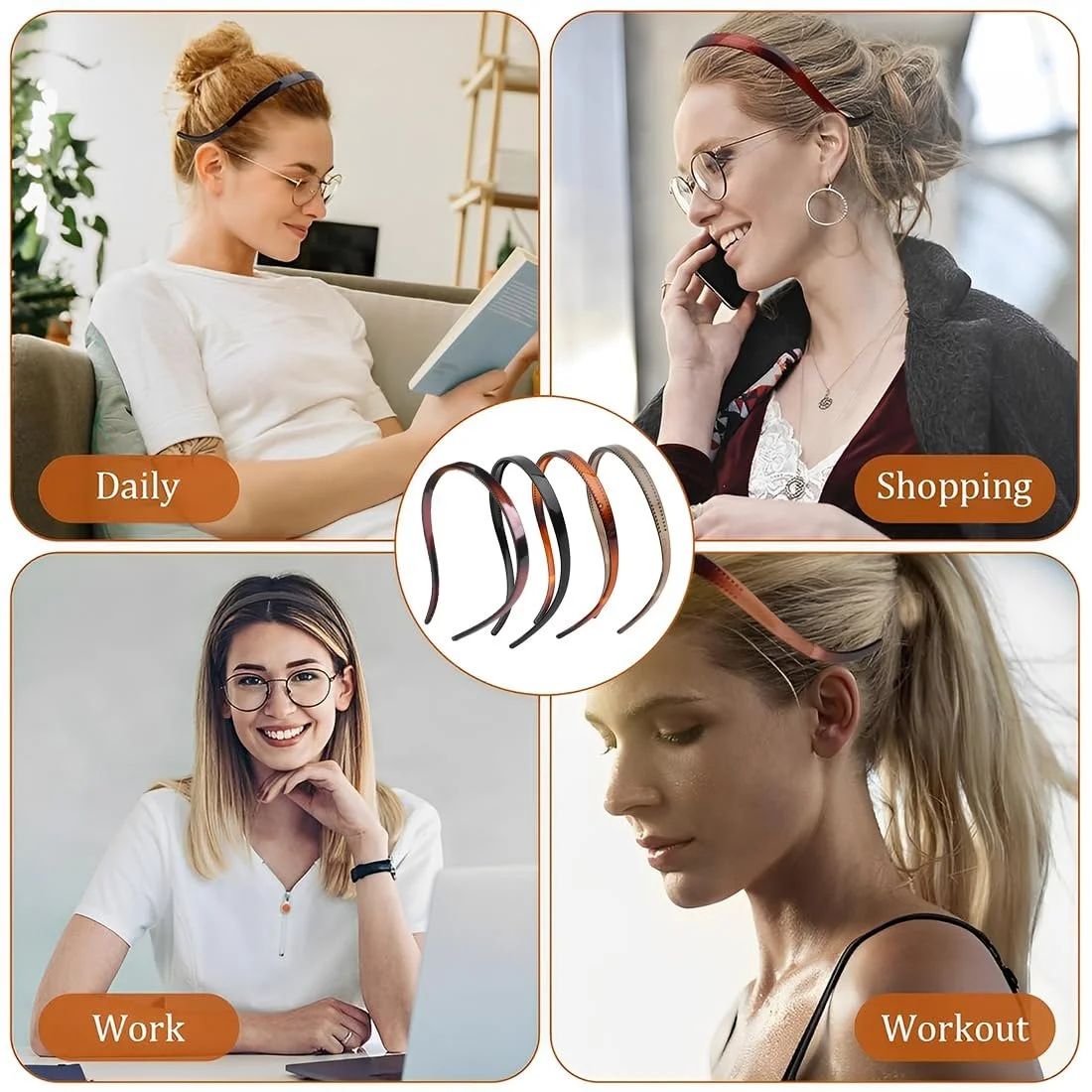 Набор обручей на голову, фото №6