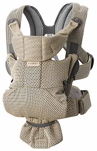 Рюкзак-переноска BabyBjörn Move сіро-бежевий - Фото 1