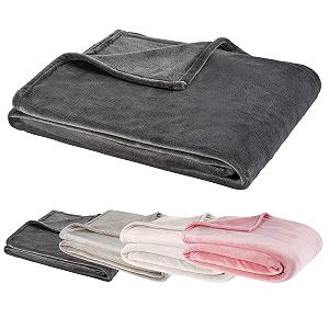 Покривало Visaggio Cashmere Touch, 180 x 220 см, флісова, Покривало для дивану - Фото 1