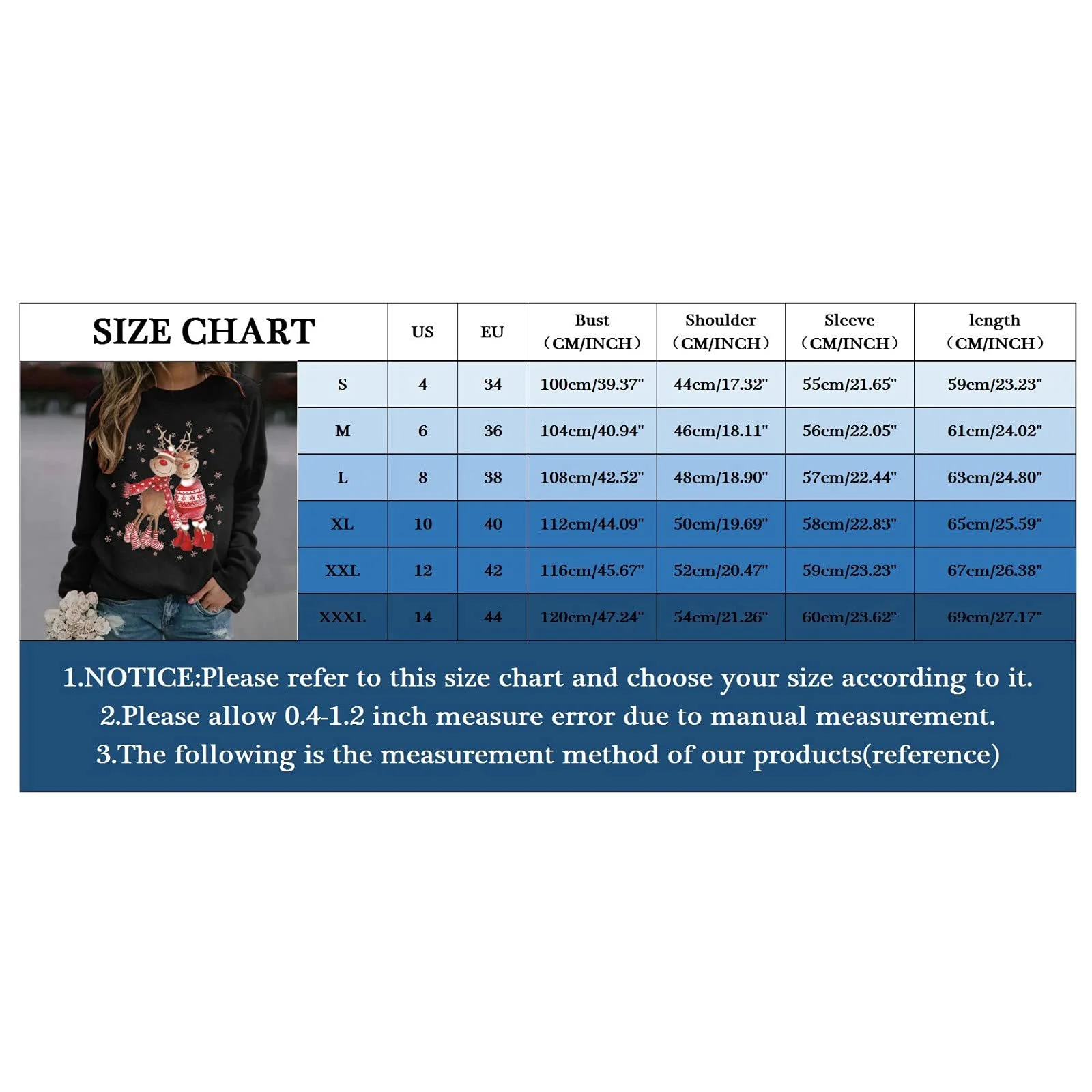 Женская Рождественская Толстовка Зимняя Свободная Рождественская Кофта с Длинными Рукавами Рождественская Рубашка с Длинными Рукавами с Рождественским Мотивом Гнома Большого Размера Рождественская Кофта, фото №4