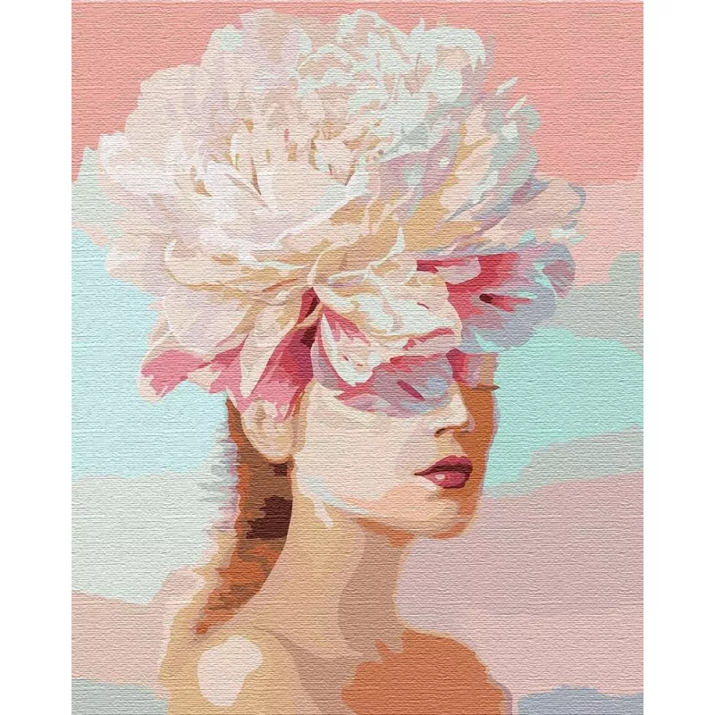 KH4765 Набір картини для малювання за номерами Квітові думки Ірина Волкова Без коробки, фото №1