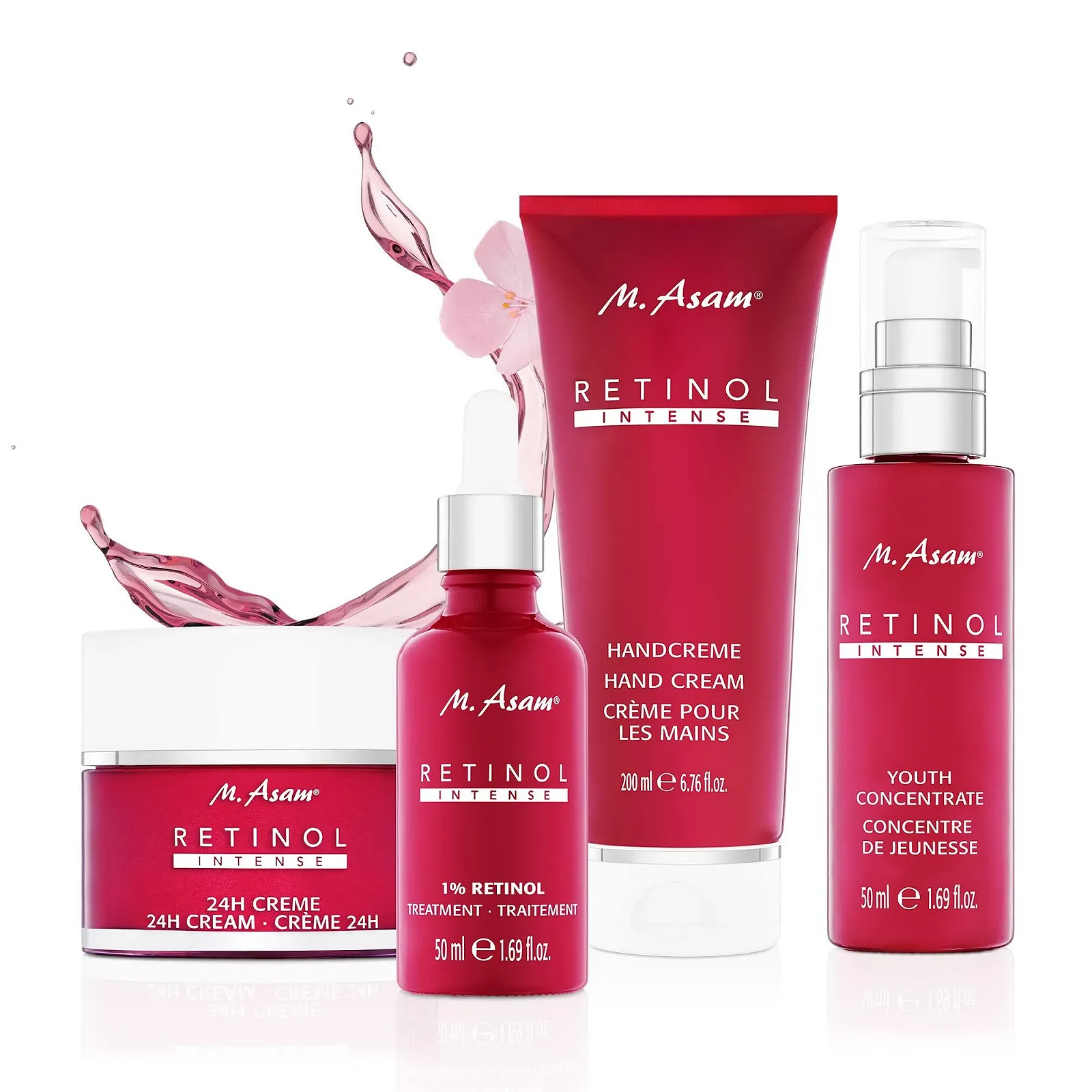 Крем для обличчя 24 години проти зморщок M. Asam Retinol Антивіковий Стимулює вироблення колагену 50 мл, фото №4 Крем для обличчя 24 години проти зморщок M. Asam Retinol Антивіковий Стимулює вироблення колагену 50 мл, фото №4