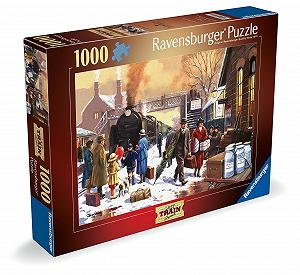 Пазл Ravensburger Last Train Home 1000 элементов - Фото 1