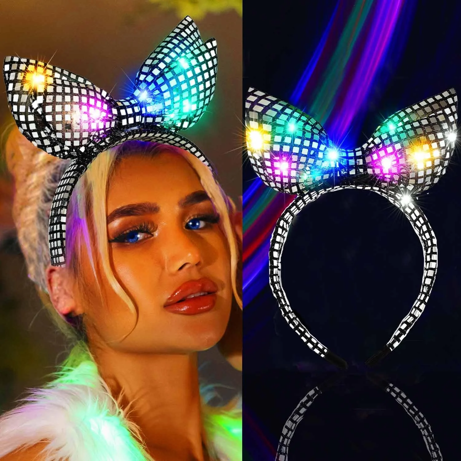 Світна Обруч на Голову LED, фото №1