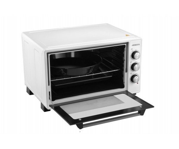 ARDESTO Електропіч 1300Вт 40л прихов ниж тен таймер підсвічув білий, фото №4 ARDESTO Електропіч 1300Вт 40л прихов ниж тен таймер підсвічув білий, фото №4