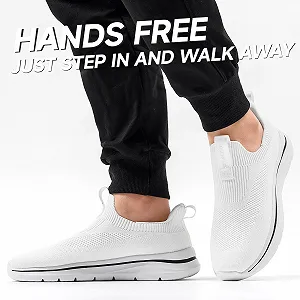 Кроссовки Sosenfer Без шнурков Дышащие Мужские Удобные Повседневные Спортивные Легкие для спортзала и ходьбы synthetic.ua - Фото 1