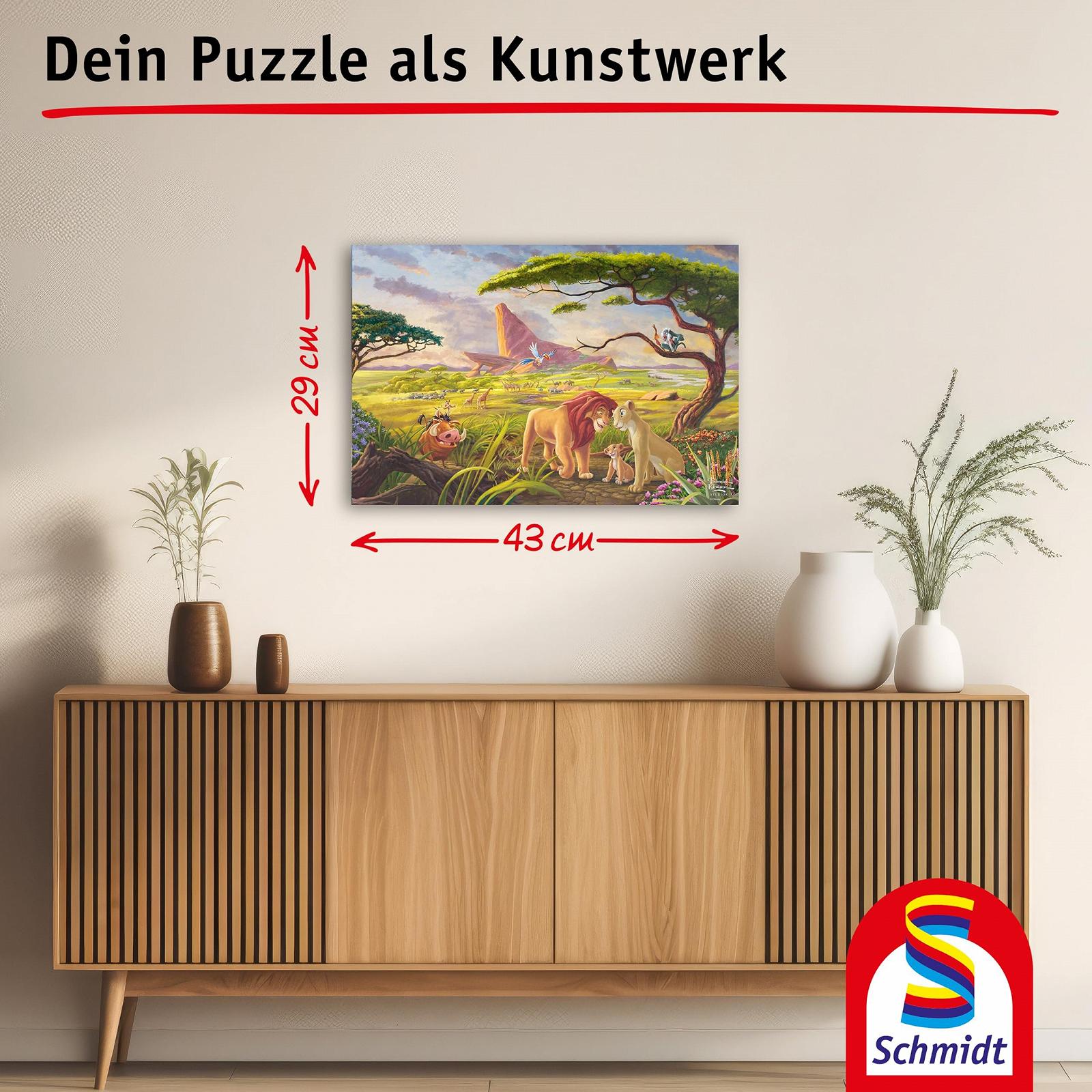 Пазл Schmidt Spiele Disney Thomas Kinkade The Lion King Remember Who You Are 200 элементов (56560), фото №6