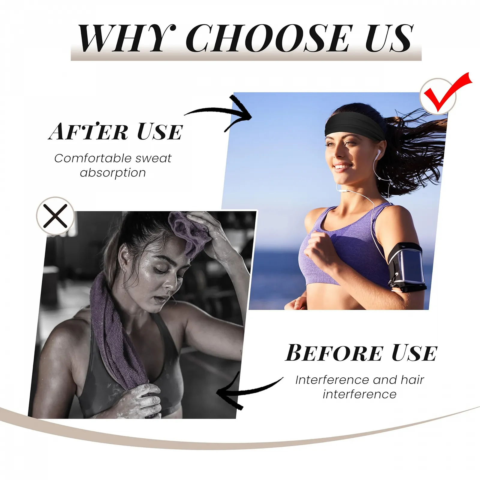 Набір жіночих пов'язок для волосся, фото №4