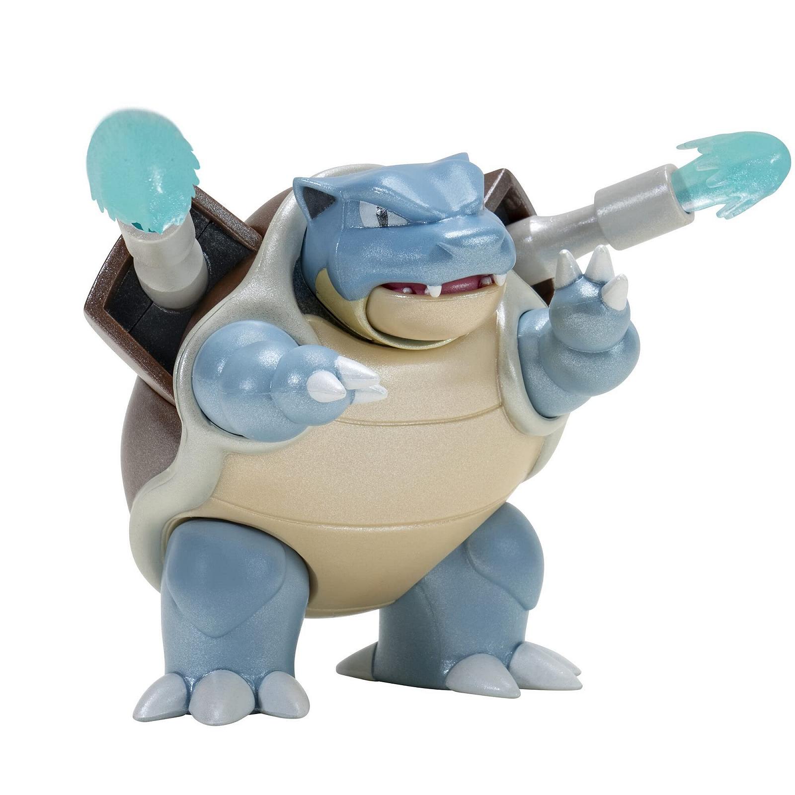 Набір фігурок Pokemon Select Evolution 3 Pack - Splash Plate 2 дюйма, Wartortle 3 дюйма та Blastoise 4,5 дюйма, фото №3