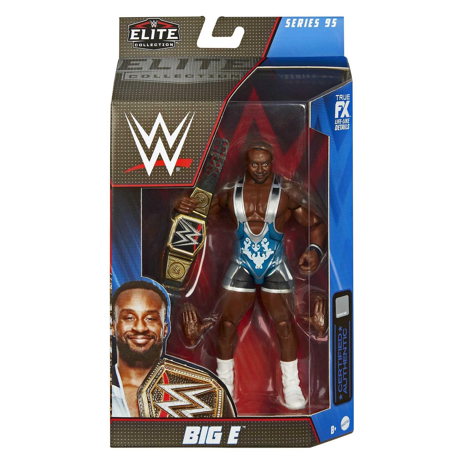 Фигурка WWE Big E Elite Collection, 15 см, фото №6