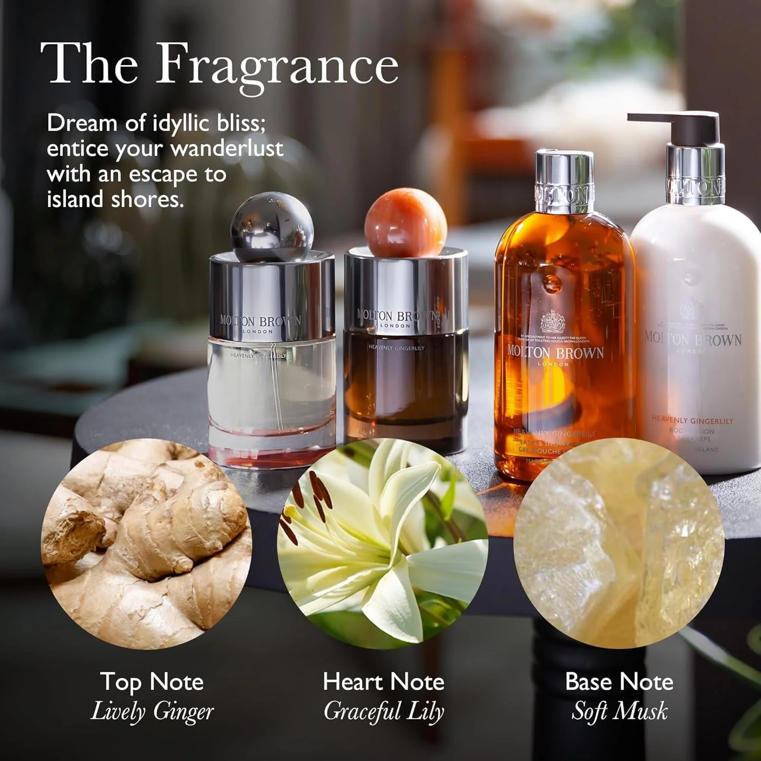 Крем для рук Molton Brown Heavenly Gingerlily 40 мл, фото №4