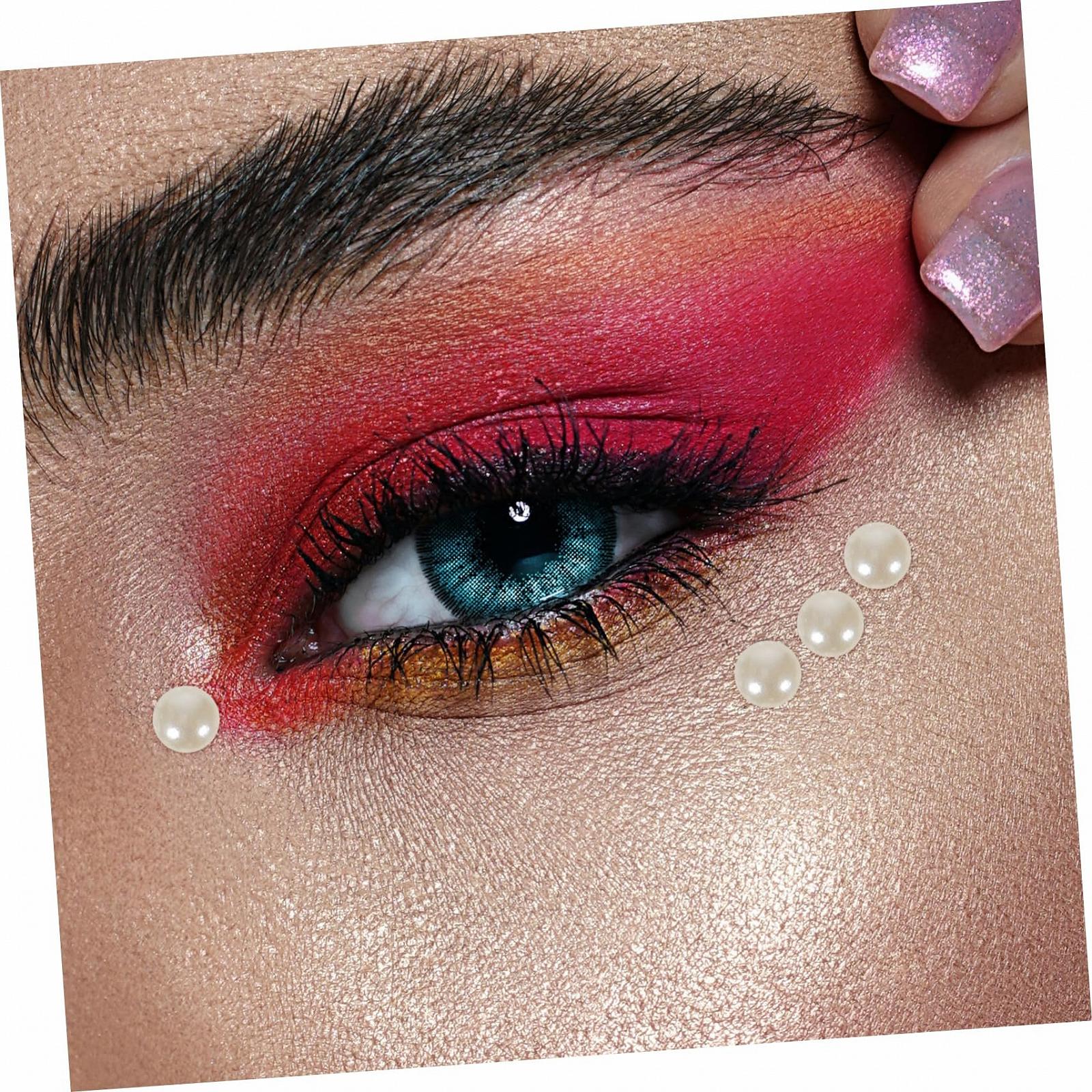 Жемчуг Самоклеящийся NUOBESTY 10 листов Бежевый, фото №9