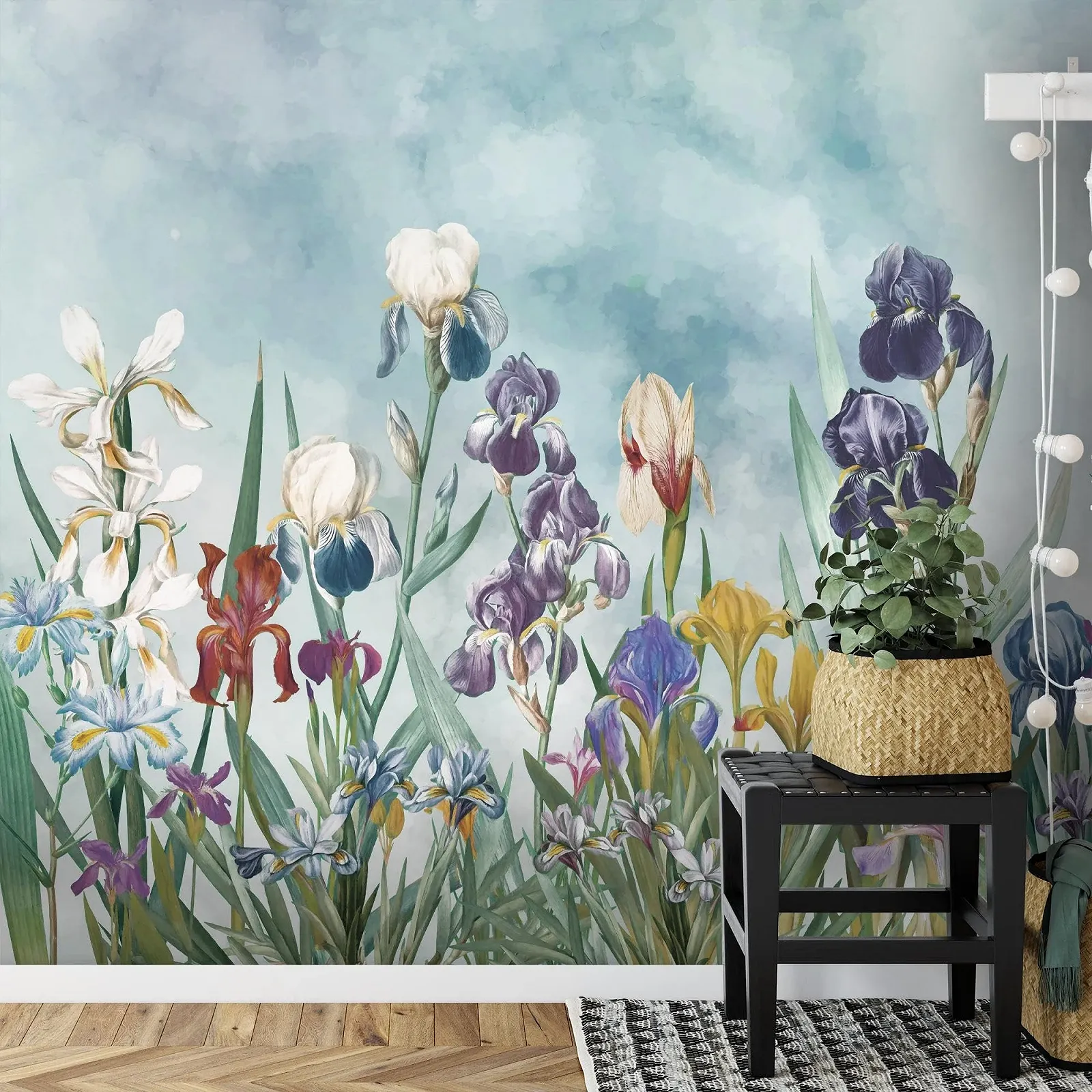 Фотошпалери Novart Jungle Green Flowers 352 x 250 см N9129011a, фото №9