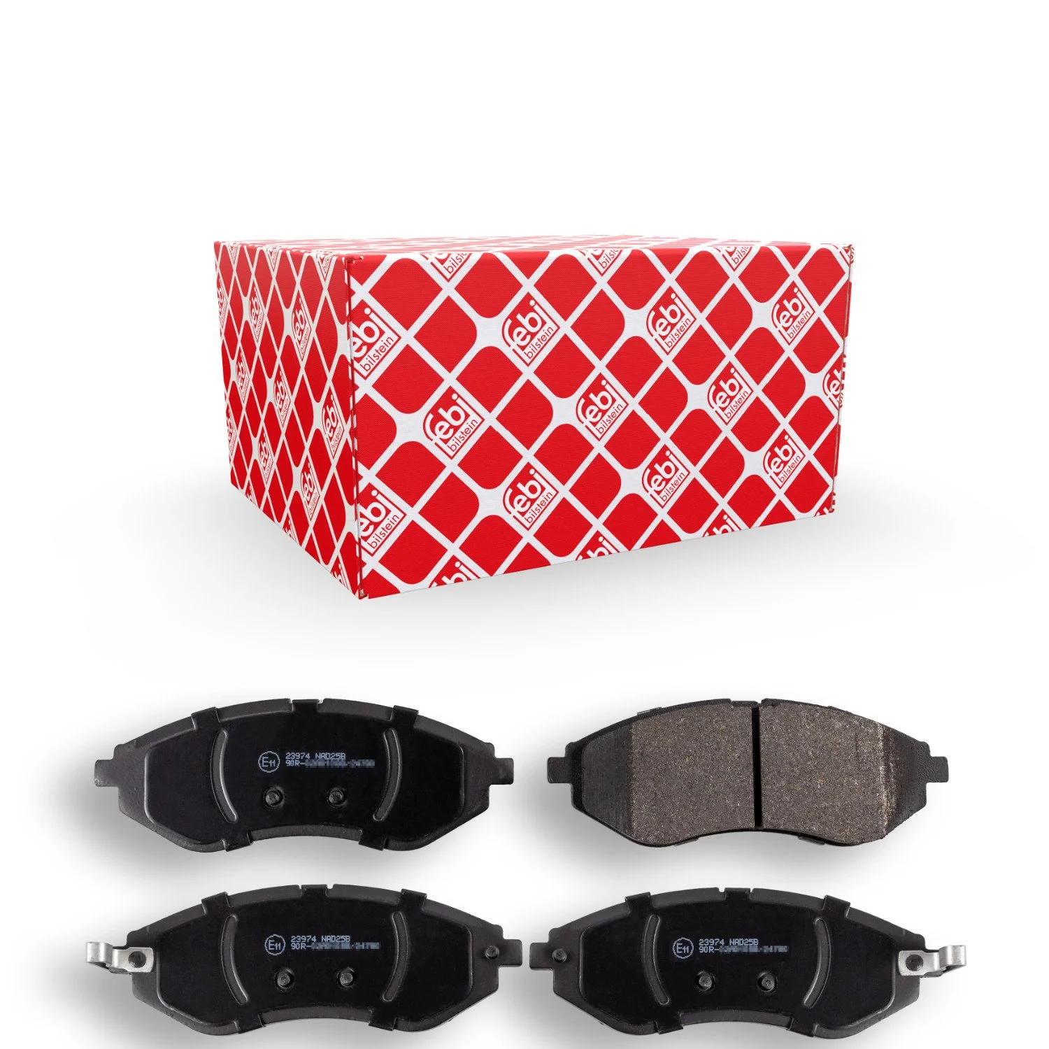 Комплект тормозных колодок, дисковый тормоз FEBI BILSTEIN 16721 для CHEVROLET DAEWOO PROTON, фото №1 Комплект тормозных колодок, дисковый тормоз FEBI BILSTEIN 16721 для CHEVROLET DAEWOO PROTON, фото №1