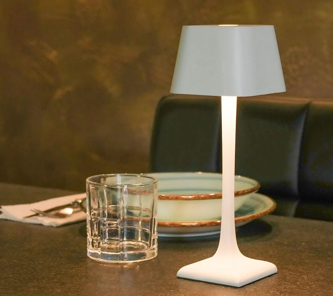 Настільна лампа Ti Glaphyra Wireless LED перезаряджувана IP54 2700K Алюміній, фото №5