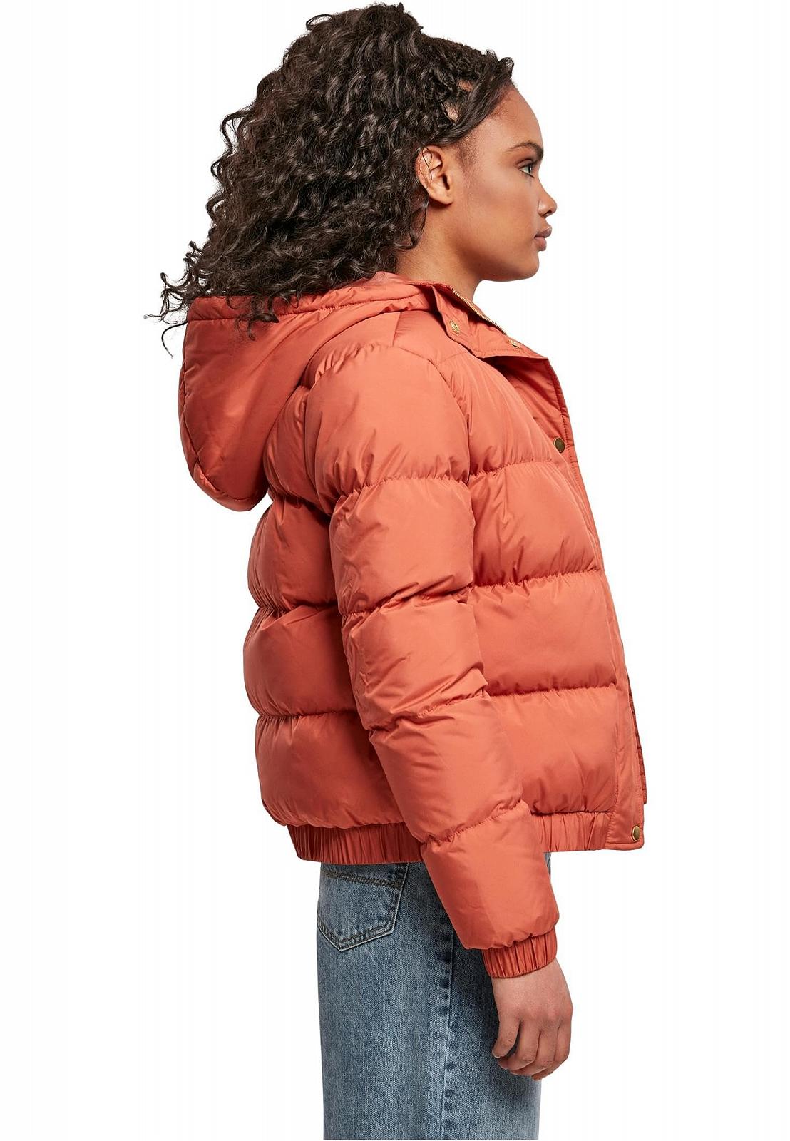 Куртка с капюшоном Urban Classics женская пуховая, фото №2 Куртка с капюшоном Urban Classics женская пуховая, фото №2