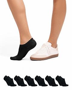 Носки DANISH ENDURANCE Unisex Sneaker, невидимые, 6 пар - Фото 1