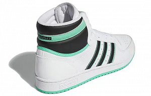 Кроссовки Adidas Top Ten RB Cloud White Core Black Hi-Res Green размера 42 2/3 synthetic.ua - Фото 1