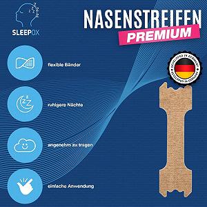 Пластирі для носа Sleepox 30 шт synthetic.ua - Фото 1