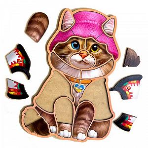 Контурный пазл Украинский котик [tsi192735-TSI] - Фото 1