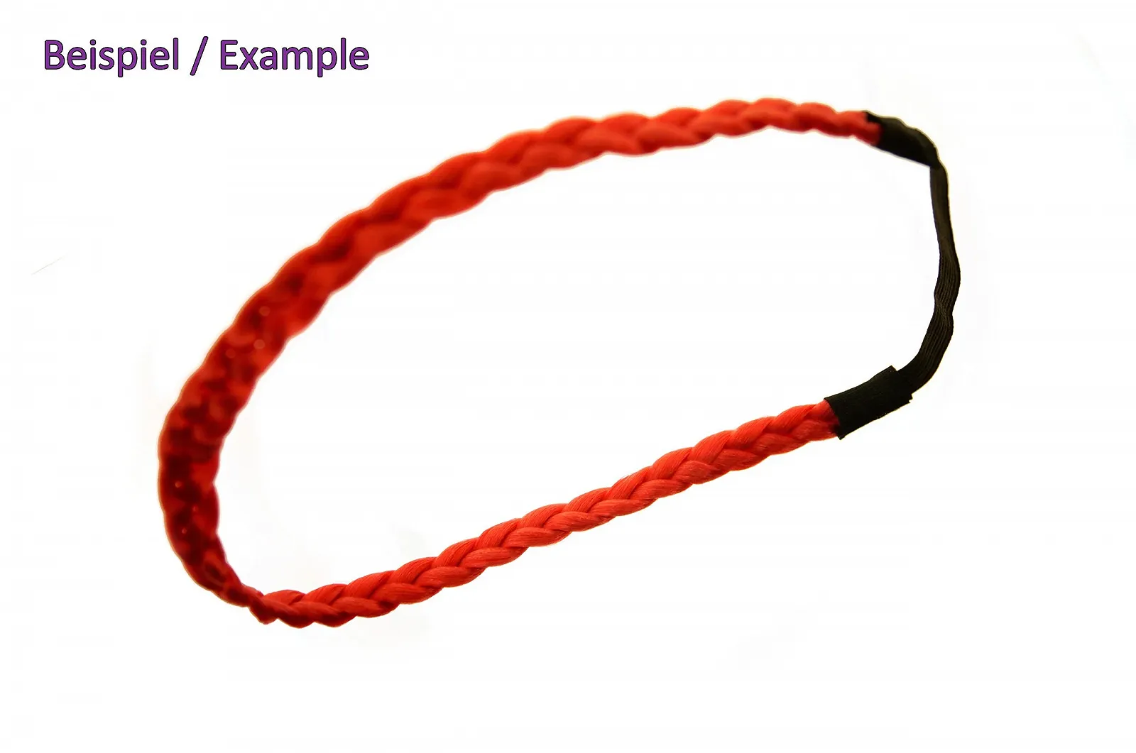 Обруч для волосся WIG ME UP Плетена, фото №4