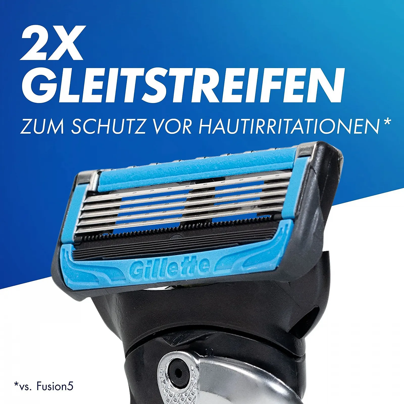 Сменные лезвия для бритвы Gillette ProShield Chill 6 шт. 5 лезвий с технологией охлаждения, фото №3