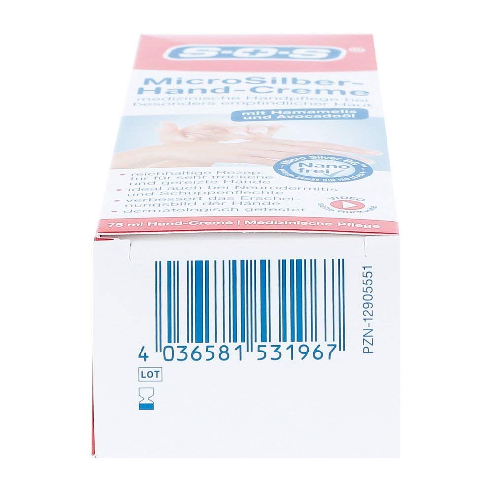 Крем для рук SOS Micro Silver 75 мл, фото №6