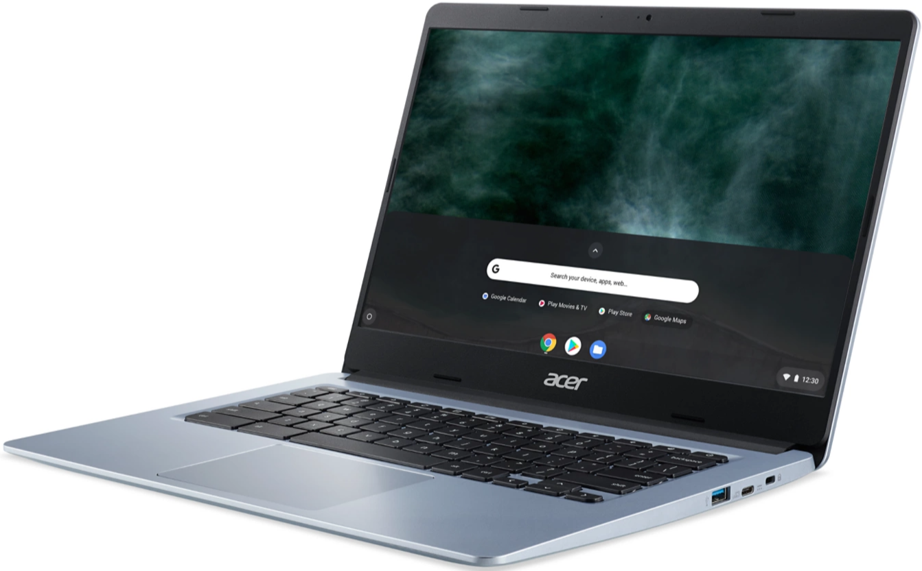 Ноутбук 14" Acer Chromebook 314 CB314-1H-C0U7 Intel Celeron N4020 RAM 4GB eMMC 64GB Chrome OS, фото №3