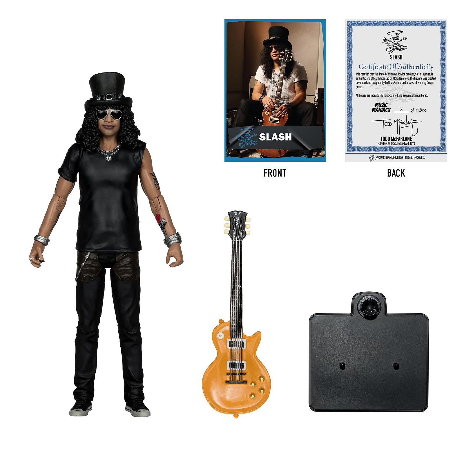 Фигурка McFarlane Toys Music Maniacs Rock Slash 15,24 см, фото №4