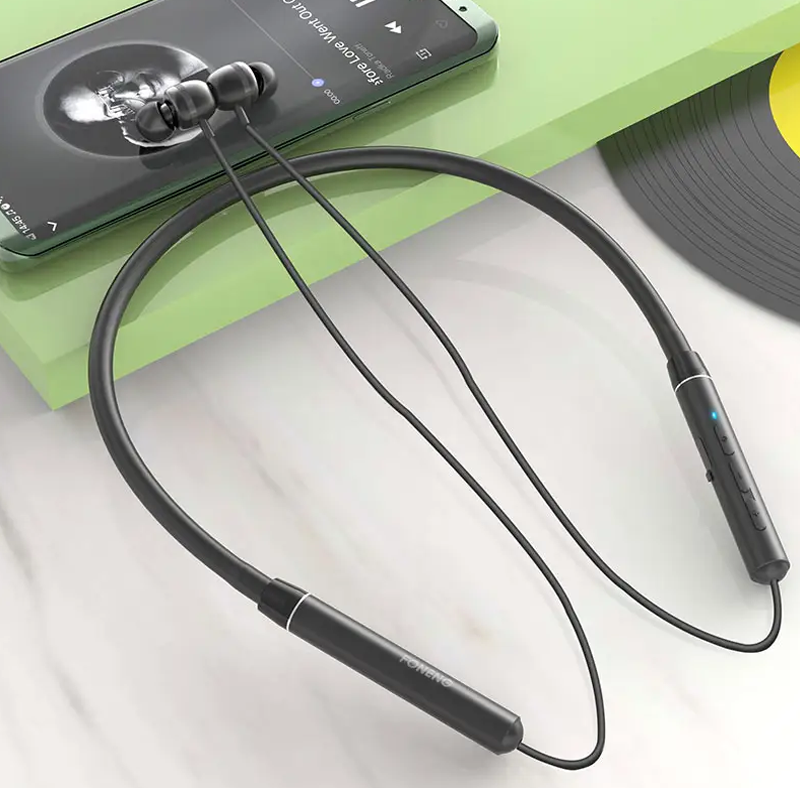 Беспроводные наушники на шею FONENG Silicom Rober Neckband BL31, фото №5 Беспроводные наушники на шею FONENG Silicom Rober Neckband BL31, фото №5