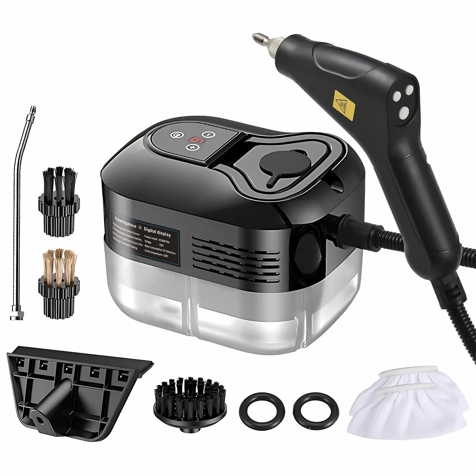 Ручний пароочисник Irishom 1500 Вт 1200 мл, фото №1