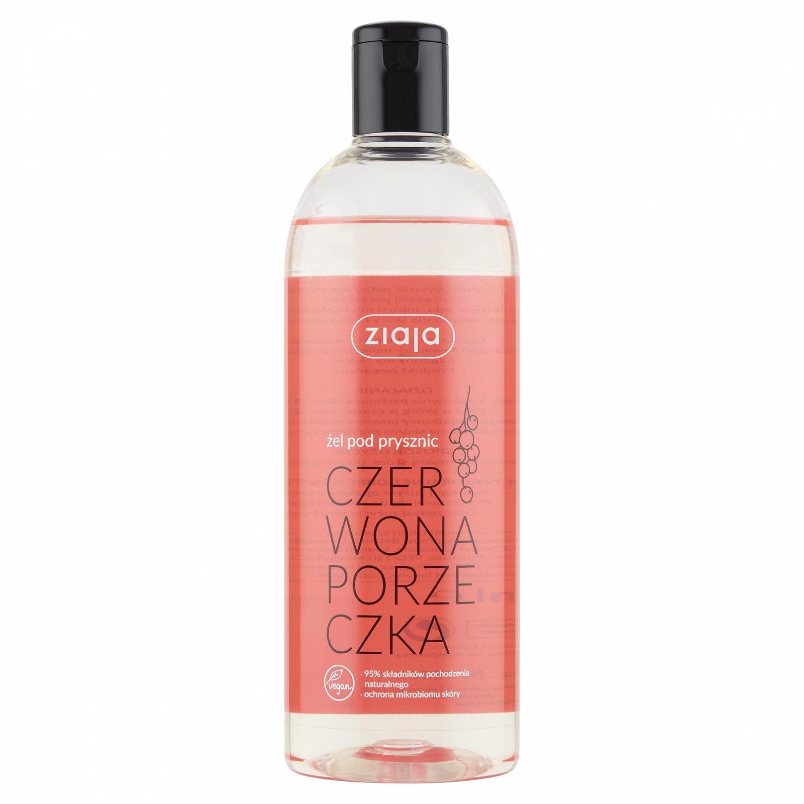 Гель для душа Ziaja Vegan Line Red Currant, фото №1