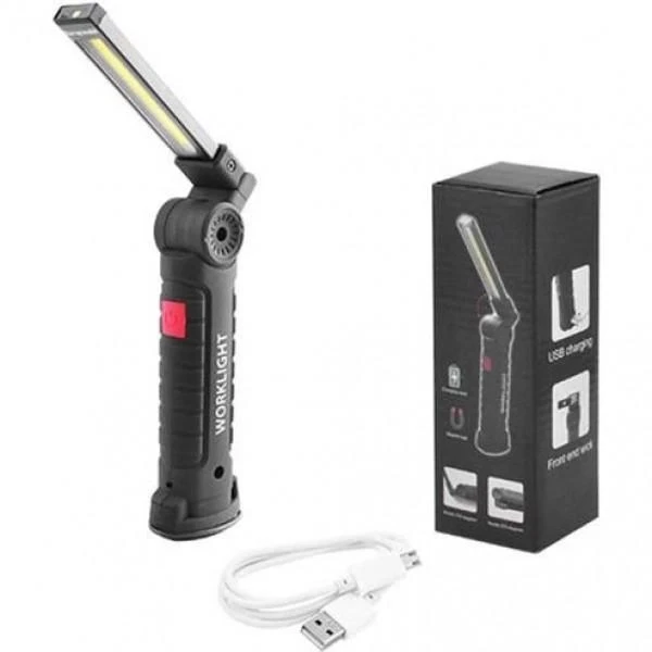 Светодиодный фонарь кемпинг LED COB BL-W52 магнит крючок, фото №9