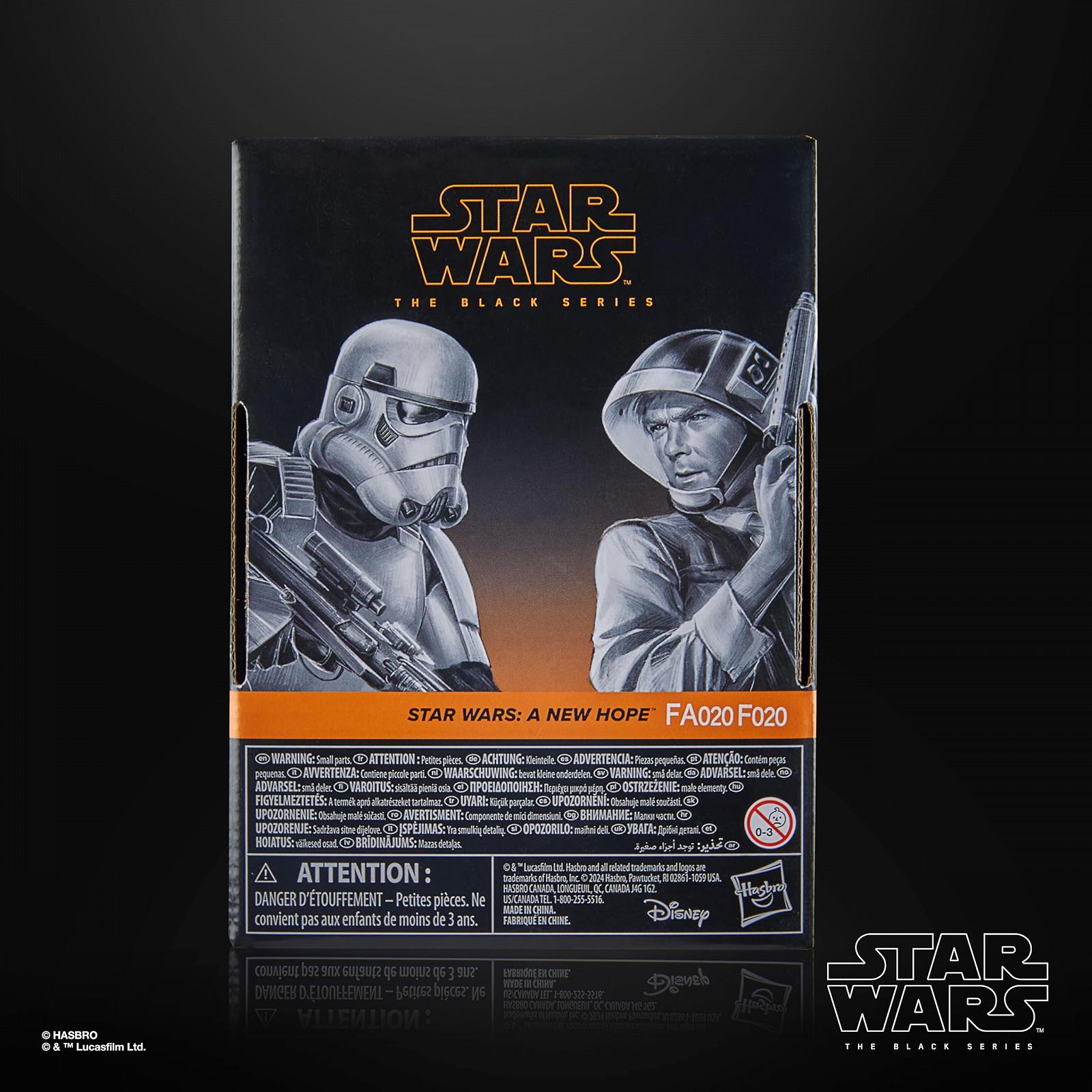 Фігурки STAR WARS The Black Series Rebel Trooper & Stormtrooper, A New Hope, колекційні, 15,24 см, набір з 2 штук, фото №13