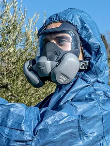 Повнолицьова маска GVS Elipse ABEK1-P3 RD з комбінованими фільтрами / Чорний synthetic.ua - Фото 1