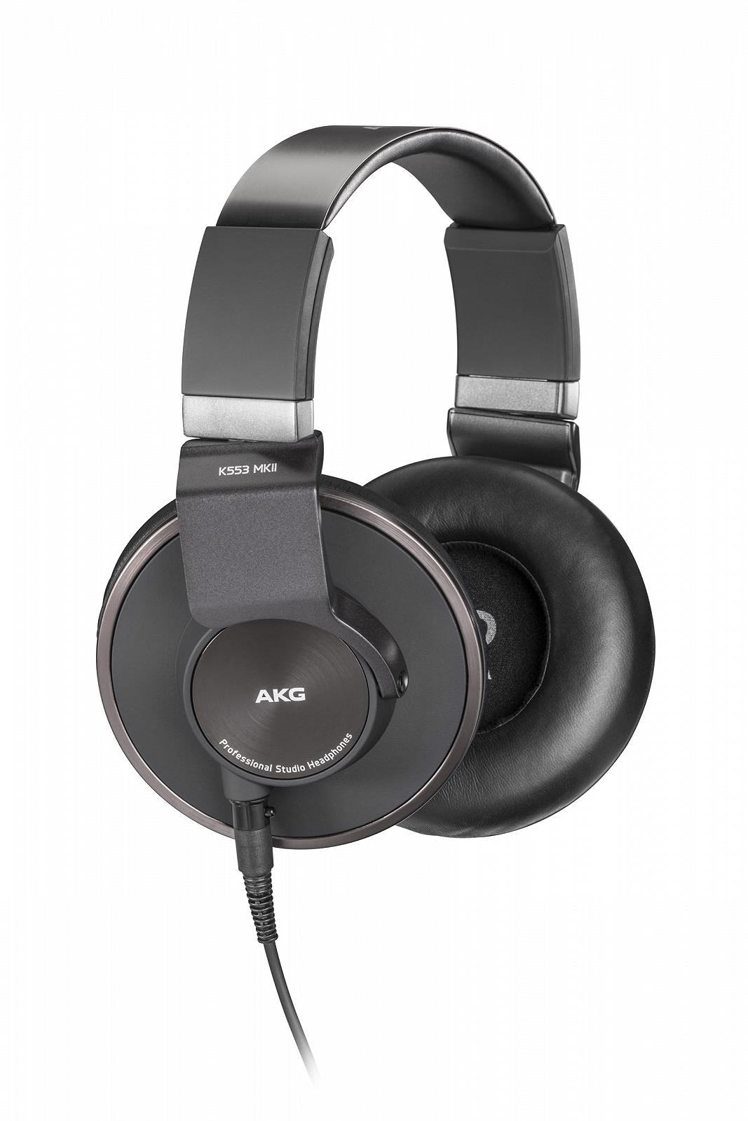 Навушники AKG Pro Audio K553 MKII Over-Ear закрита задня частина, складні студійні Чорний, фото №3