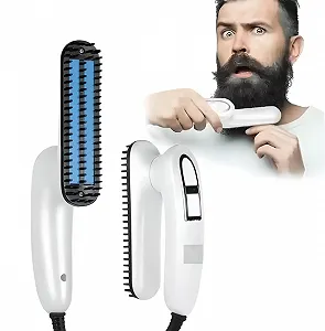 Утюжок-Гребень выпрямитель для бороды и волос Beard Hair Straightener EL-1319 - Фото 1