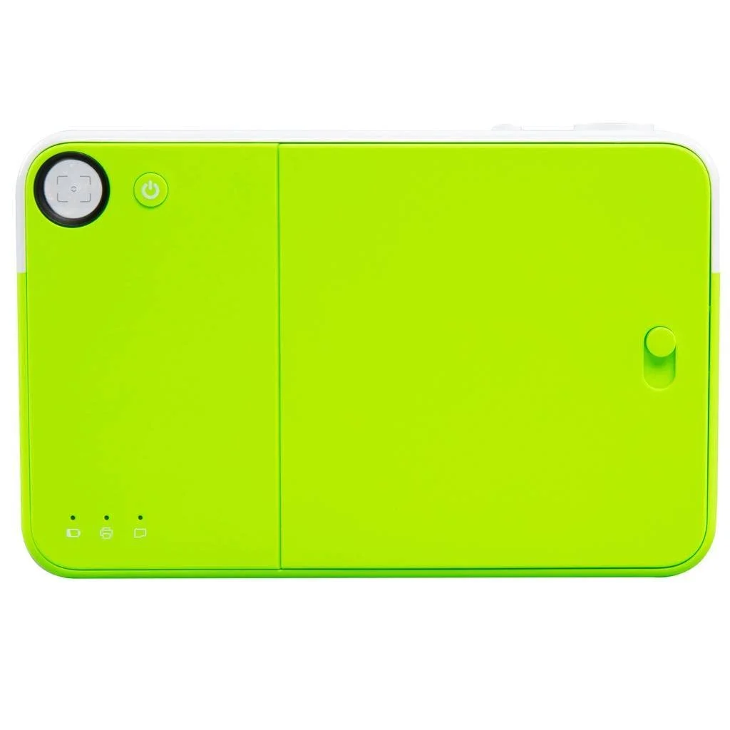 Фотокамера мгновенной печати Kodak Printomatic Deluxe Bundle + бумага Zink (20 листов) + чехол Deluxe + фотоальбом + подвесные рамки + удобный ремешок на шею Green, фото №4