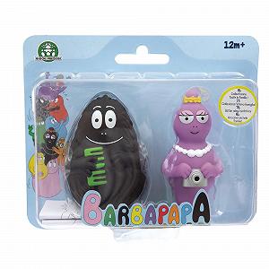 Набор Giochi Preziosi Barbapapà Barbabar Barbabella 2 мини-фигурки Серия 1 - Фото 1