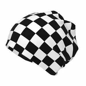 Шапка-біні LOUJIN Checkerboard Фотоколір One Size synthetic.ua - Фото 1